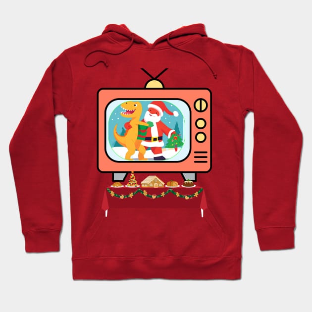 Unlikely friends on TV Hoodie by Tee Trendz